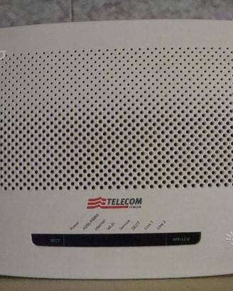 Modem Telecom Adsl e Fibra WiFi Tenuto Maniacalmen
