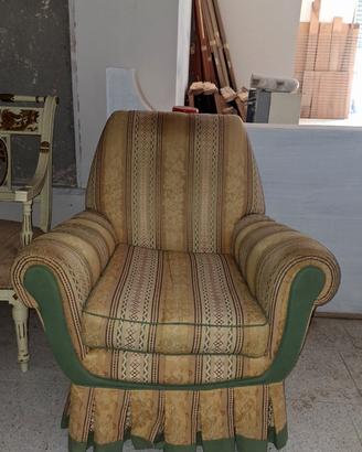 Poltroncine in tessuto - due poltrone