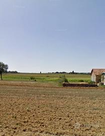 Terreno seminativo con lago e immobili agricoli