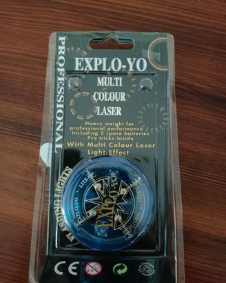yo yo vintage Explo-yo multi color laser Simba