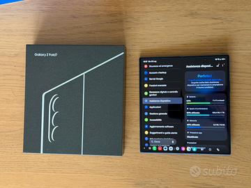 Samsung Galaxy Z Fold 7 1TB / 16GB RAM - Garanzia