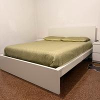 LETTO MATRIMONIALE BIANCO