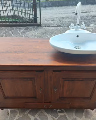 Mobile bagno in legno 