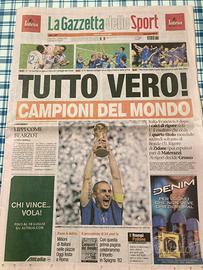 Gazzetta dello Sport 10 Luglio 2006