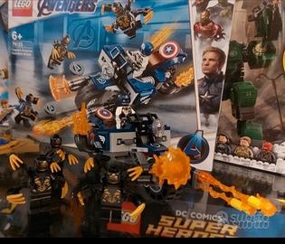 Lego 76123 Marvel Captain America:Outriders Attack