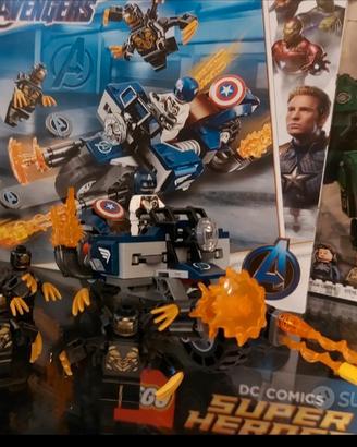 Lego 76123 Marvel Captain America:Outriders Attack