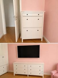 Cassettiera e scarpiera ikea
