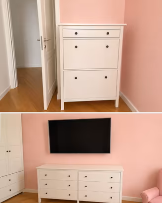 Cassettiera e scarpiera ikea