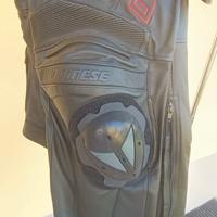 pantaloni in pelle  moto Dainese Tg.58