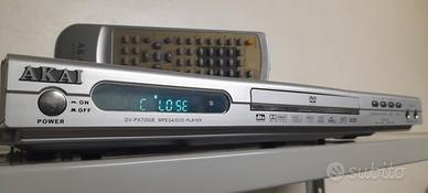 LETTORE CD AKAI DVD DIVX MP3 OTTICA COASSIALE ST+T