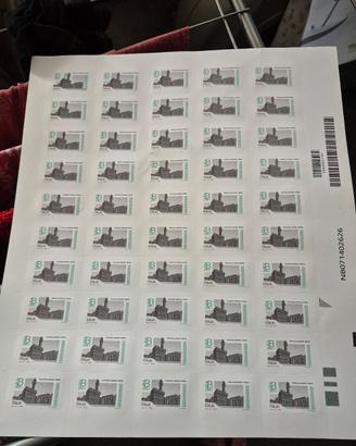 50 francobolli fa 5 15 euro nuovi
