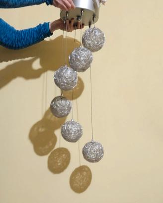 Lampadario con 6 sfere