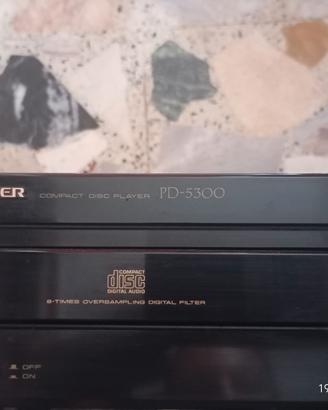 Pioneer PD -5300 lettore CD Vintage 1989