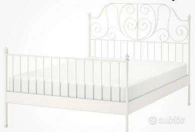 Letto matrimoniale 16x200 con doghe nuove