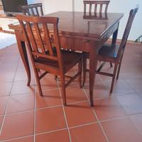 Tavolo in legno prima metà dell'800