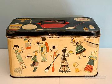 Scatola di latta Lievito Bertolini, anni ‘50/‘60