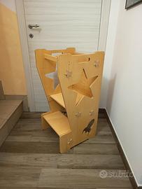 Learning tower - Torre Montessori in legno
