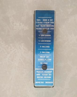 porta fusibili lancia appia