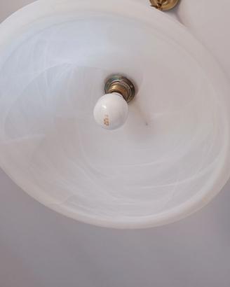 lampadario sospeso bianco