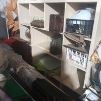 02 librerie/espositori  ikea Kallax beige
