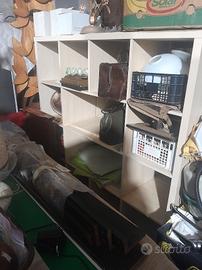 02 librerie/espositori  ikea Kallax beige