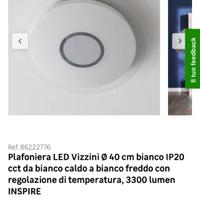 PLAFONIERA LAMPADA LED