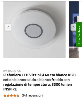 PLAFONIERA LAMPADA LED