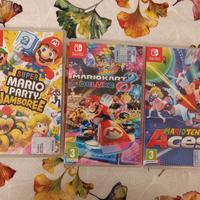 3 giochi Nintendo switch 