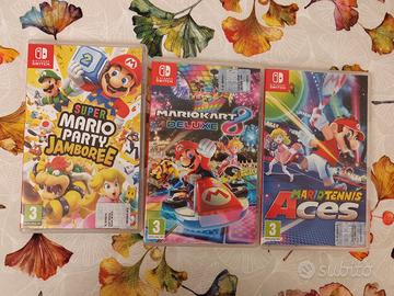 3 giochi Nintendo switch 