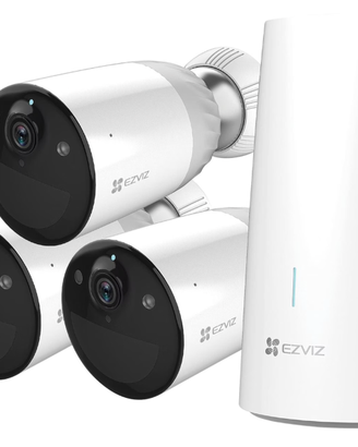 Ezviz Telecamere Kit BC1-B3, piu quarta telecamera