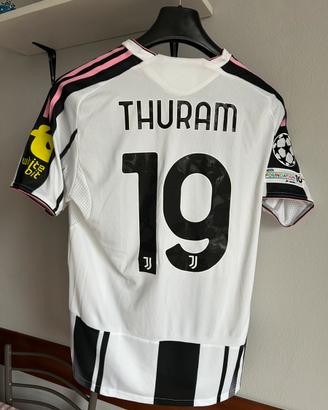 MAGLIA THURAM JUVENTUS MATCH WORN CHAMPIONS 25/26