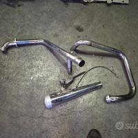 Scarico M.C.J Megafono 2 in 1 Per Suzuky Marauder