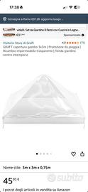 copertura per gazebo