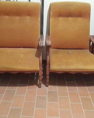 divano + due poltrone