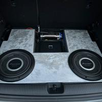 Subwoofer audi volkswagen 3000w