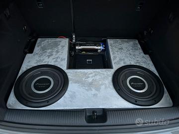 Subwoofer audi volkswagen 3000w