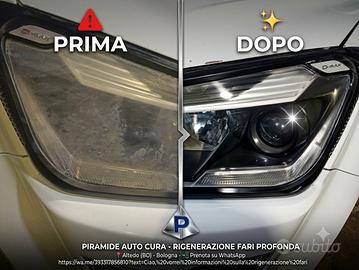 Kit Rigenerazione Fari Auto + Applicazione