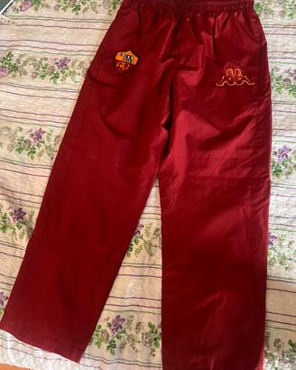 Pantaloni orginale tuta As Roma kappa, S, no rest