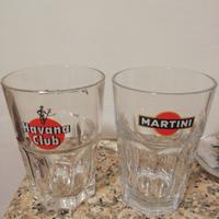 Bicchieri Martini + Havana Club – set 2 pezzi
