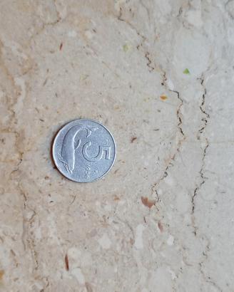 5 lire 1956