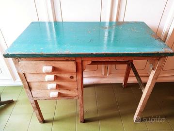 Tavolo Scrittoio ANTICO 800 Rustico Scrivania