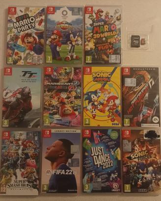 Nintendo switch e giochi