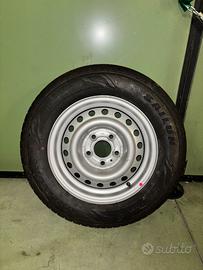 Ruota di scorta roulotte o rimorchio 5 fori