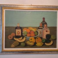 Giovanni March olio su tela 70x50