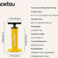 Pompa Manuale Portatile KOETSU 4L imballata