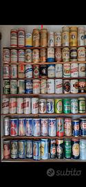 Collezione lattine birra anni '80/'90
