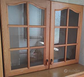 mobile cucina in legno massiccio