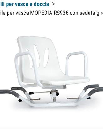 Sedile per vasca e doccia girevole Mopedia