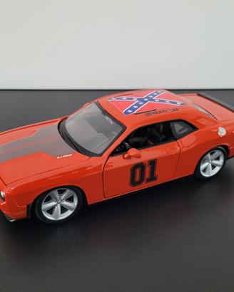 Dodge Challenger SRT8 1:24 – General Lee Tribute