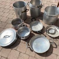 Lotto pentole professionali